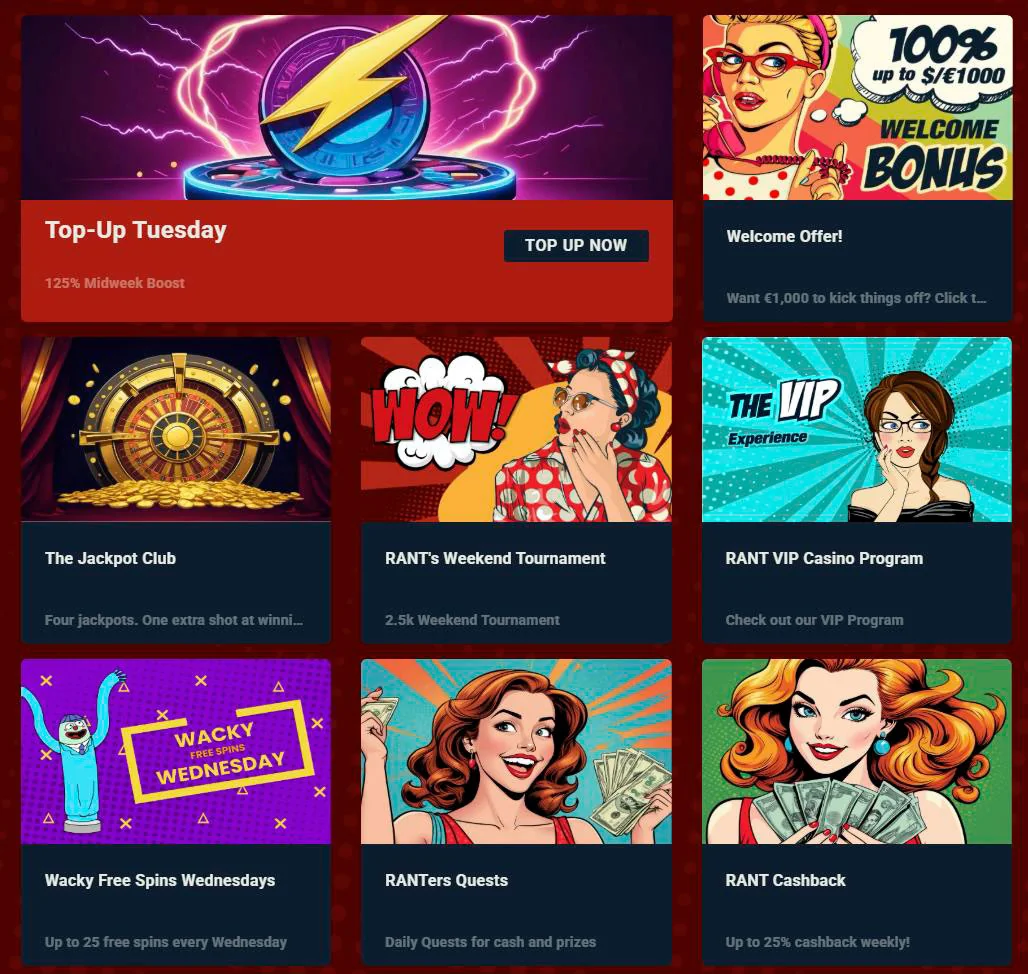 bonus rantcasino