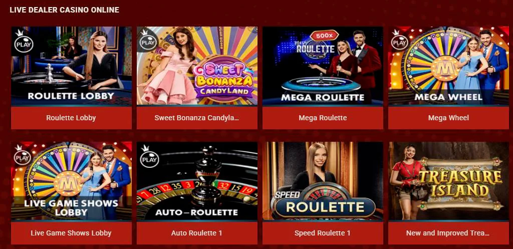 live dealer casino online